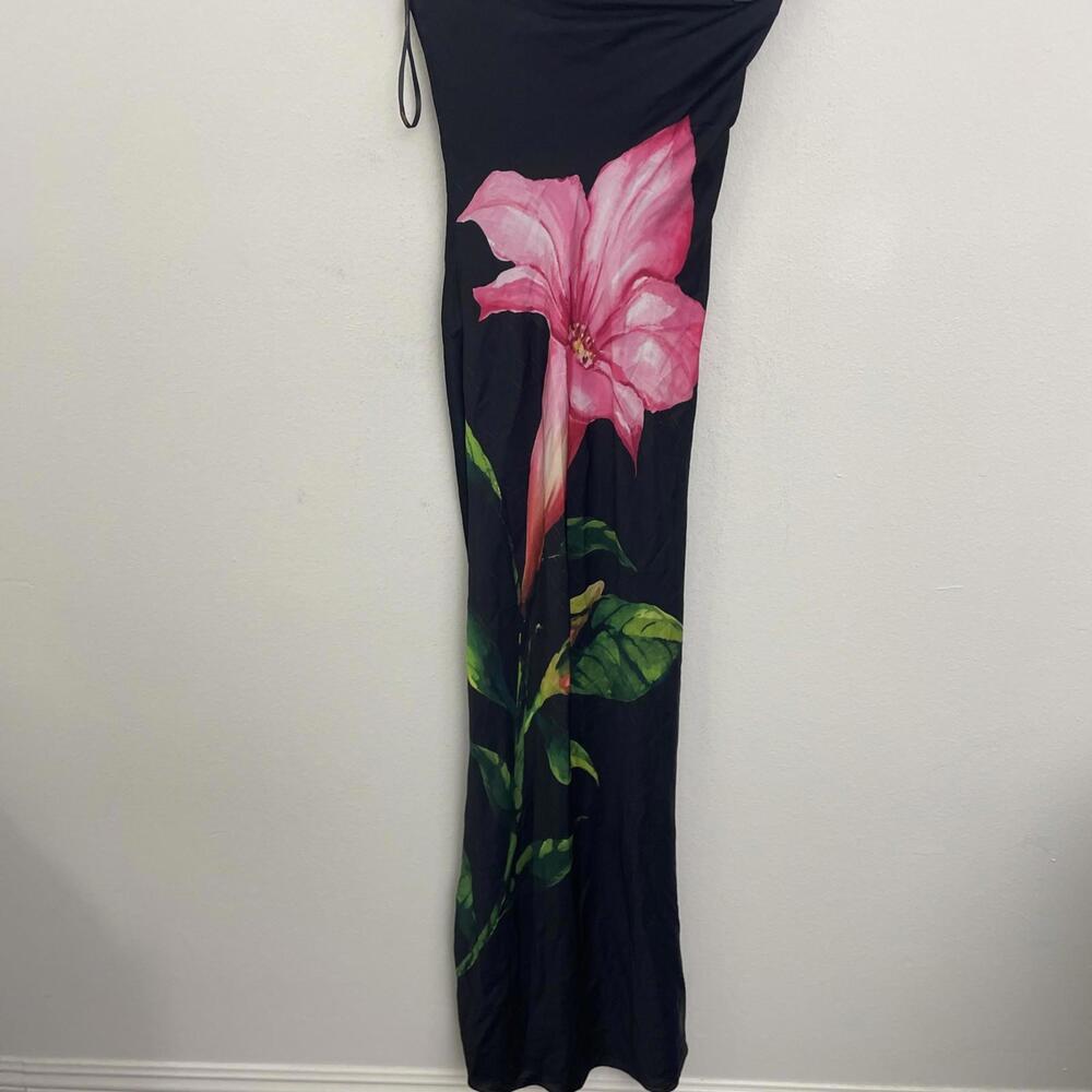 ROCOCO SAND Maxi Dress black strapless size XS $375msrp - Picture 5 of 9